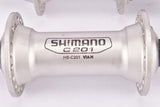 Shimano C201 #HB-C201 and #FH-C201 8-speed Hyperglide hubset with 36 holes from the 2000s