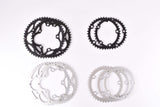 Aluminium Chainring with 38, 39, 42, 48, 50 teeth and 130 BCD, silver or black