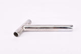 Chromed Angled Seat Post (Winkel Sattelstütze = Lucky 7 ?!) with 25.0 mm diameter from the 1900s, 1910s, 1920s, 1930s, 1940s