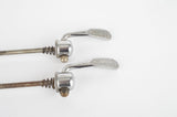 Campagnolo quick release set Record and Super Record, #1001/3 and #1006/8x6 front and rear Skewer from the 1970s - 80s