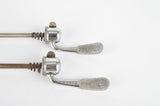 Campagnolo quick release set Record and Super Record, #1001/3 and #1006/8x6 front and rear Skewer from the 1970s - 80s
