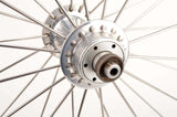 Radial spoked front Wheel with Mavic Open SUP CD clincher rim and Mavic 501 hub from the 1980s