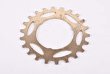 NOS Shimano Dura-Ace #MF-7150 / #MF-7160 (#FA-100 / #FA-110) golden Cog, 5-speed and 6-speed Freewheel Sprocket  with 22 teeth #1242220 from the 1970s - 1980s