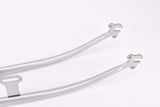 NOS 28" Grey Steel Fork with Eyelets for Fenders, Rack and Braze-on for a Dynamo