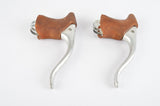 Shimano #BL-Z304 non-aero brake lever set with brown hoods