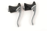 NEW Shimano 600 Ultegra #BL-6400 non aero brake lever set with black hoods from the 1990s NOS