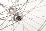 Wheelset with Mavic MA2 clincher rims and Campagnolo Triomphe hubs from 1980s