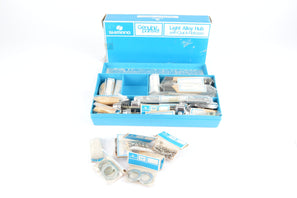 NOS/NIB Shimano Genuin Parts Kit, Light Alloy Hub with Quick Release, original Box full of Spar Parts