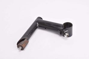 Black MTB stem in size 100mm with 25.4mm bar clamp size from the 1990s