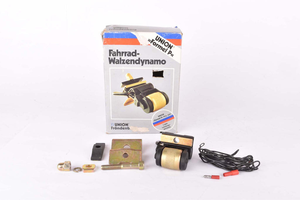 union hollandrad ersatzteile NOS/NIB Union Formel-P Fahrrad-Walzendynamo #8601 Bottom Bracket dynamo generator from the 1970s