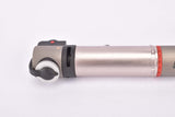 Airace Fit Tele R telescope mini Bike Pump for all valves in Titanium finish