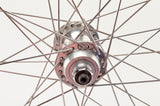 Wheelset with Mavic Open 4 CD clincher rims and Maillard 700 hubs from the 1980s