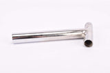 Chromed Angled Seat Post (Winkel Sattelstütze = Lucky 7 ?!) with 25.0 mm diameter from the 1900s, 1910s, 1920s, 1930s, 1940s