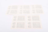 NOS Reynolds 531 post 1989 Tube Set Water Transfer Decals for frame and Fork from the 1990s - bulk offer (10 sets, 20 sets)
