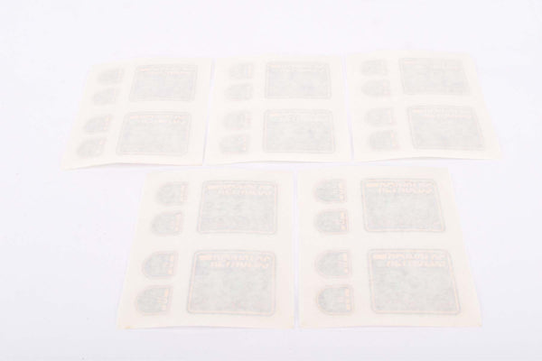 NOS Reynolds 531 post 1989 Tube Set Water Transfer Decals for frame and Fork from the 1990s - bulk offer (10 sets, 20 sets)