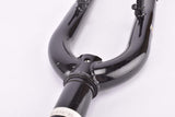 NOS 26" Black MTB Steel Fork with Eyelets for Fenders, Rack and Low Rider