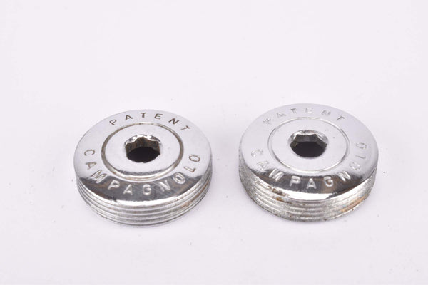 Campagnolo crank set dust caps #756 from the 1950s - 1980s