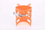 NOS Biemme  #235 orange water bottle cage for handlebar mount from the 1970s