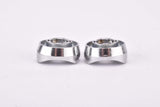 Shimano Chromed Lever Boss Cover Set for indexed Clamp on shifter Band A-Type from the 1980s