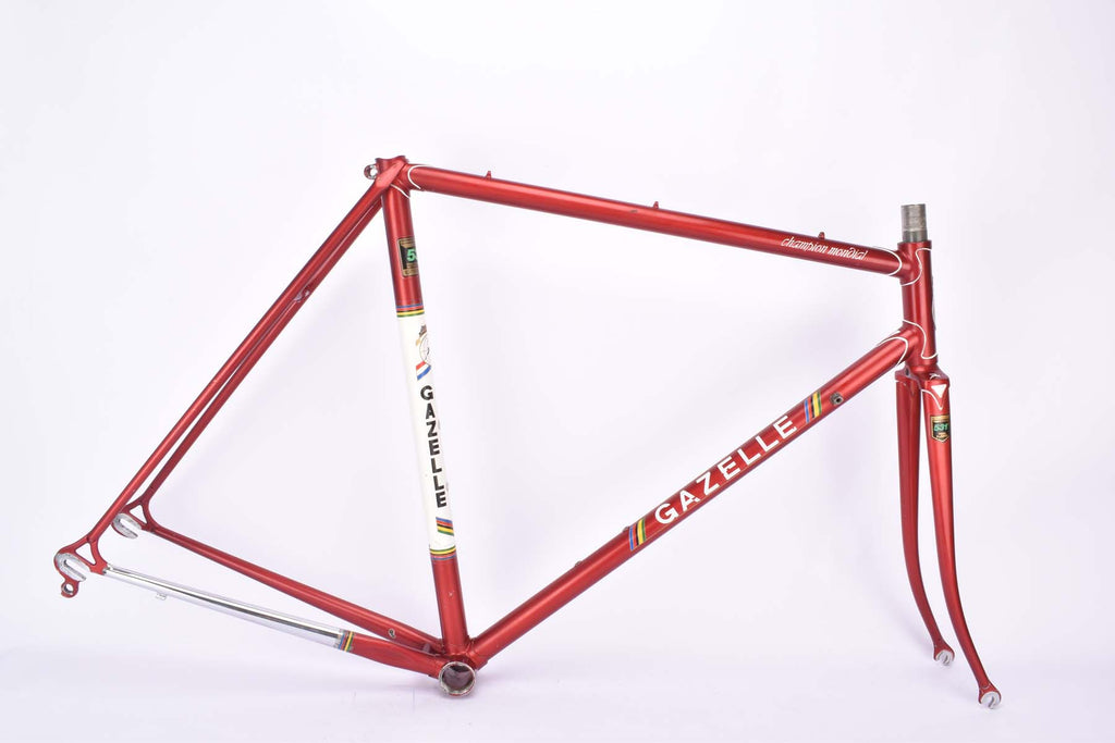 fahrradrahmen 55 cm Gazelle Champion Mondial AB-Frame vintage road bike frame in 55 cm (c- – Velosaloon.com