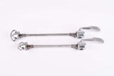 Campagnolo quick release set Nuovo Tipo #1310 and #1311 front and rear Skewer from the 1970s - 80s