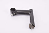 Black MTB stem in size 100mm with 25.4mm bar clamp size from the 1990s