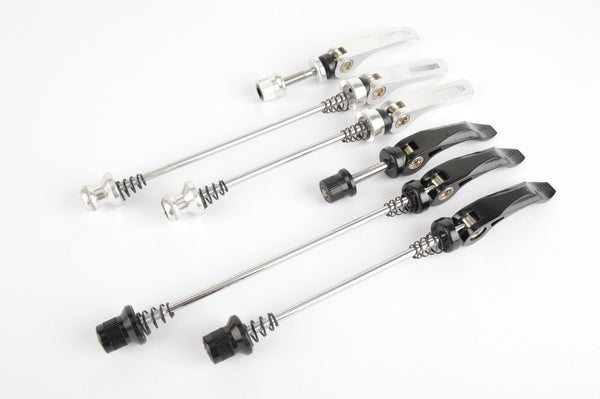 Quick Release Skewer Set, for rear & front wheel and seatpost clamp