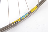 Wheelset with Mavic Open 4 CD clincher rims and Campagnolo Chorus #722/101 hubs from the 1990s