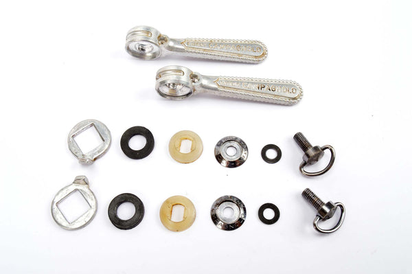 Campagnolo Record #1014 braze-on friction shifters from the 1960s - 80s