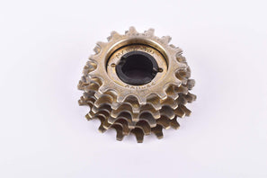Maillard 700 Course golden 6-speed Freewheel with 14-19 teeth and english thread from 1984