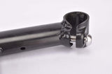Black MTB stem in size 100mm with 25.4mm bar clamp size from the 1990s