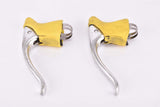 Modolo Corsa non-aero Brake lever set with yellow hoods from the 1980s