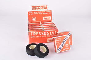 NOS/NIB black Specialtes Velox Tressostar Competiton Ref. #90 cotton handlebar tape "Super_Tresse pour Guidons"