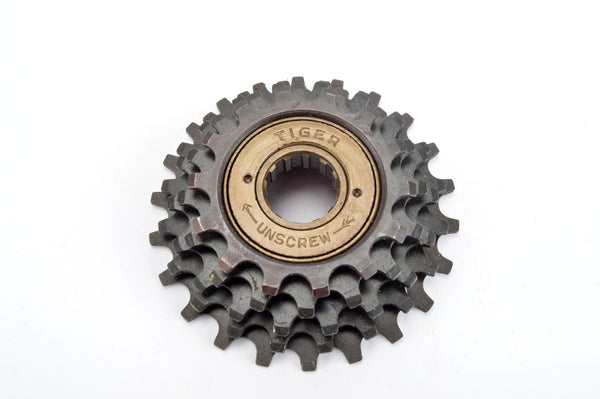 NEW Tiger 5-speed Freewheel with 14-22 teeth from the 1980s NOS