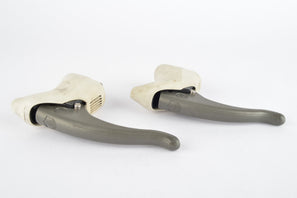 Campagnolo Xenon brake lever set with white hoods from the 1990s