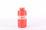 Elite Vintage Eroica water bottle in elite red