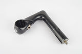 Cinelli XA black anodized stem in size 95mm with 26.4mm bar clamp size from the 1980s - 2000s