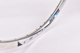 Ryde / Rigida DP 18 clincher single rim (1 rim) 700c/622mm with 32 holes, silver polished