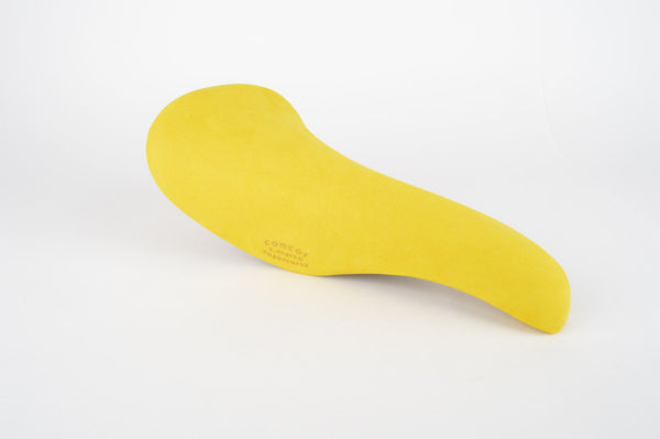 Selle San Marco Concor Supercorsa Leather Saddle Chamois Leather/Yellow