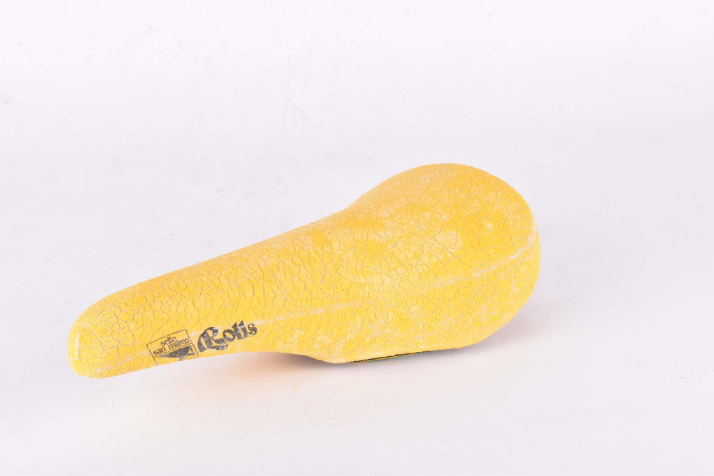 Yellow San Marco Seat NOS SAN MARCO CONCOR SPRINT VINTAGE SADDLE