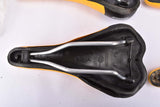 Bunch of NOS Black & Yellow Iscaselle Hegos Saddle (10pcs) produced by Gipiemme from 1997 - second quality