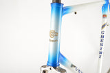 Chesini frame  in 61.5 cm (c-t) / 60 cm (c-c), with Columbus tubing