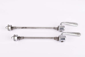 Campagnolo quick release set Nuovo Tipo #1310 and #1311 front and rear Skewer from the 1960s - 70s