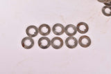 NOS Vintage Brevillier-Urban Vienna (Bundu) Nickel plated front Hub washer #703 (10 pcs / 100 pcs)