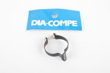 Single black Dia-Compe clamp on cable guide in 25.4 diameter #99B108