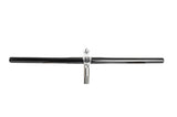 3ttt Mega Chromix Stem (90-130mm, 25.4 clamp) / 5 degree Flat Handlebars black anodized (580mm, 25.4 clamp)