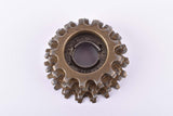 Regina Extra Oro 6-speed Freewheel with 13-19 teeth and italian thread from the 1970s - 1980s
