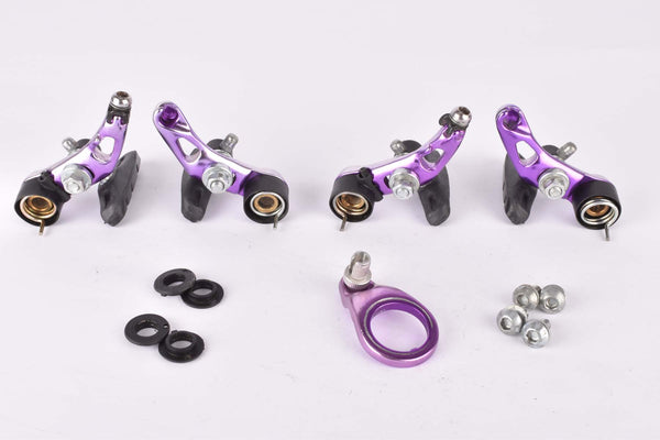 Pink Tektro Cantilever Brake Set from the 1990s