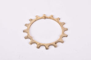 NOS Shimano Dura-Ace #1241620 golden Cog with 16 teeth from the 1970s - 80s
