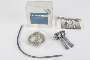 NOS/NIB Shimano Dura Ace #SL-7401 Braze-on 7-speed Shifter Set from 1990